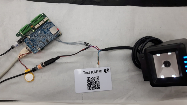 Kapri Controller + RFID und QR-Code Leser für Außen (Virutagym)